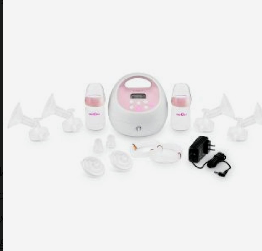 Spectra S2PLUS Premier Double Electric Breast Pump Digital Timer Nightlight Kit