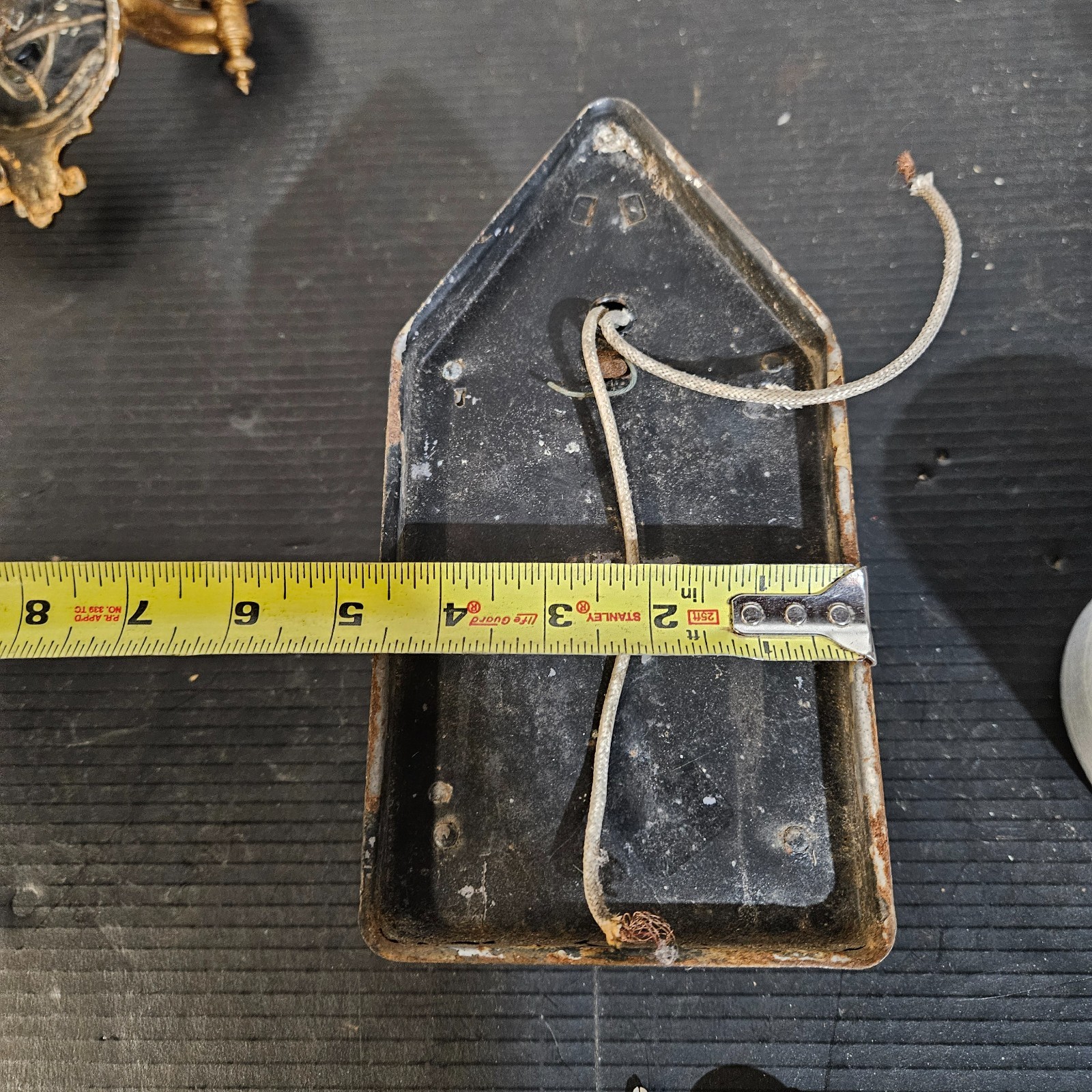 Vintage Tin Porch Sconce Light lantern cottage