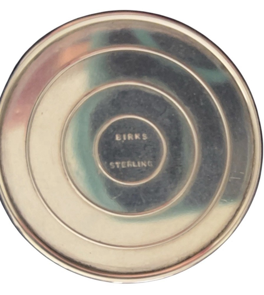 Vintage Sterling Birks Ring Box