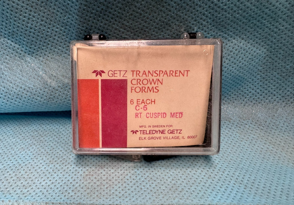 Transparent Crown Forms (6 Each) - Teledyne Getz