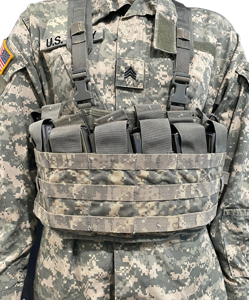 US Army Tactical Assault Panel Chest Rig TAP Complete ACU