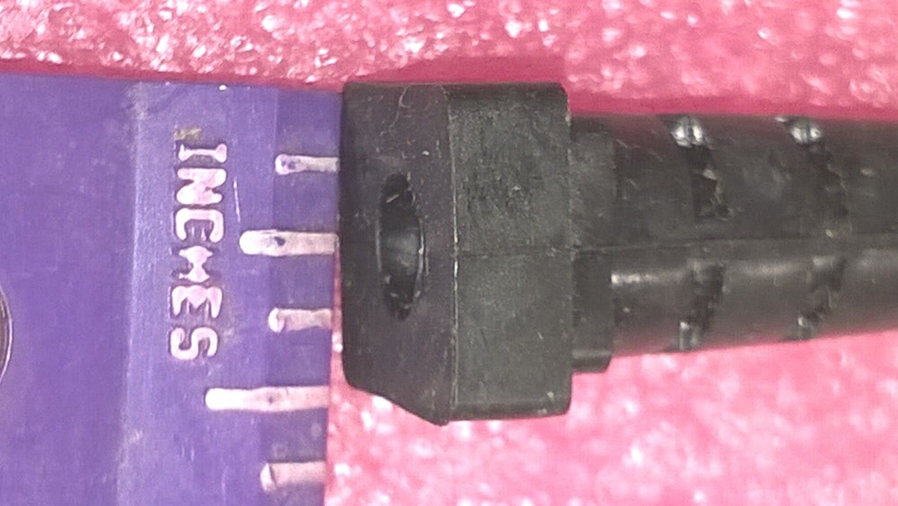 6 - ASTATIC HAND MICROPHONE CABLE GROMMETS .250 / 1/4" INSIDE NOS