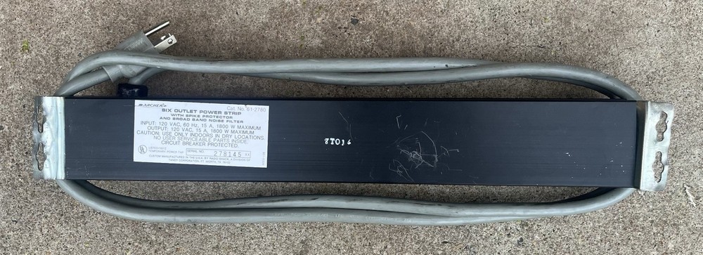 Archer 6 Outlet Power Strip