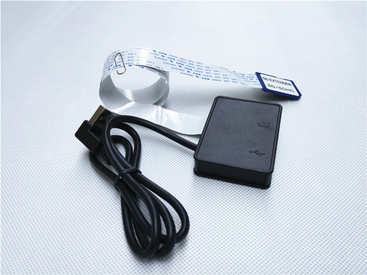 2in1 USB to SD Extension Cable Extender Reader Box Mobile Phone for Data Update