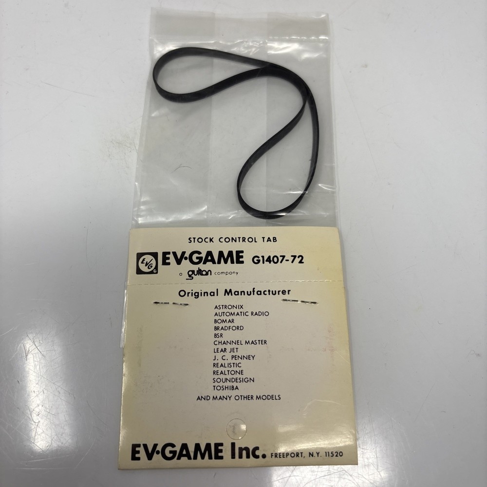 EV game G1407-72 Belt (price Code 004)
