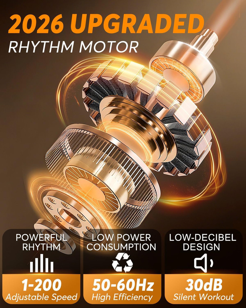 Vibration Plate Exercise Machine, Adjustable Fitness Platform, Extra Large Size