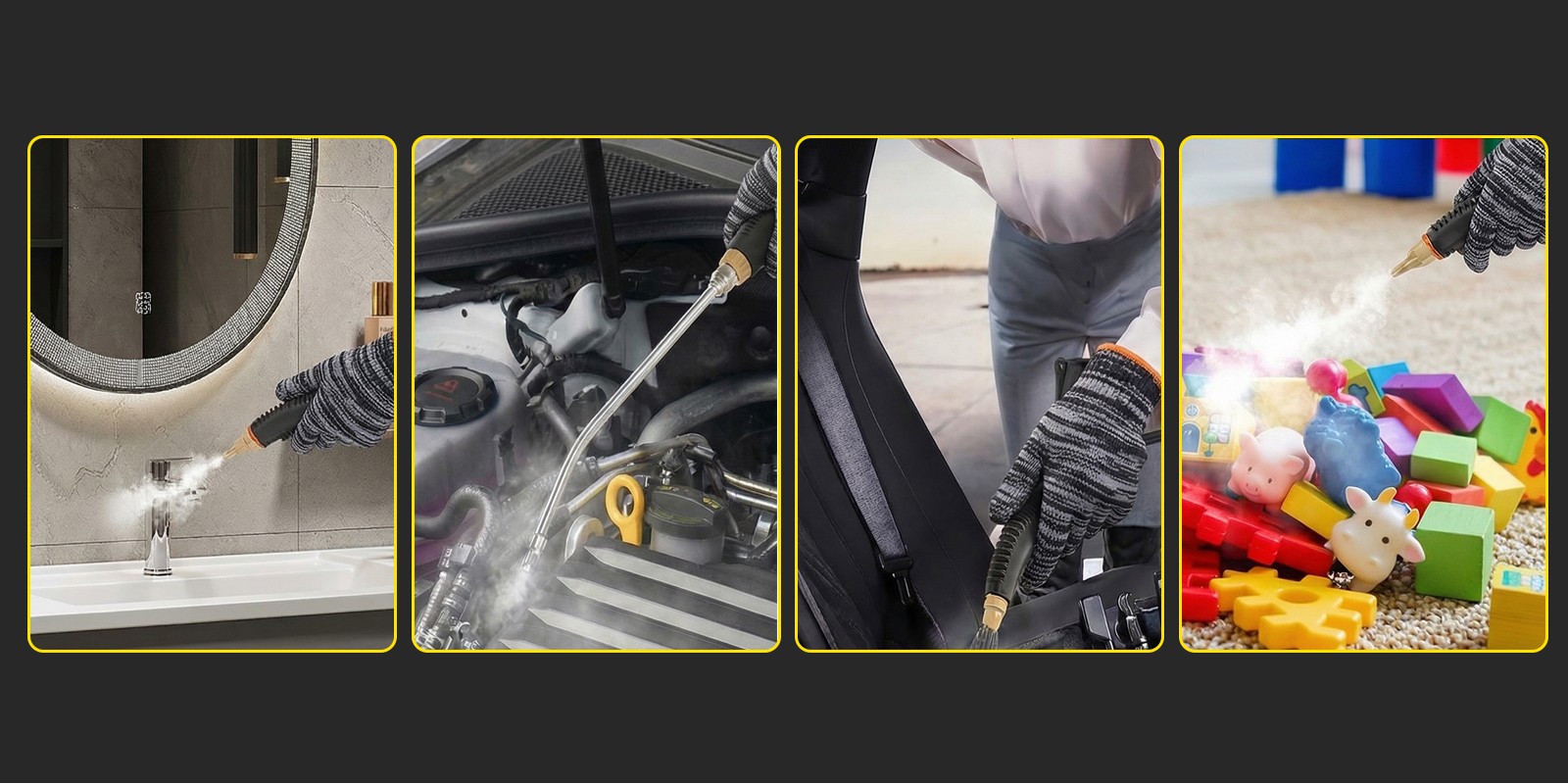 3800W High Pressure Steam Cleaner Household Car Steam Cleaner Cleaning Machine