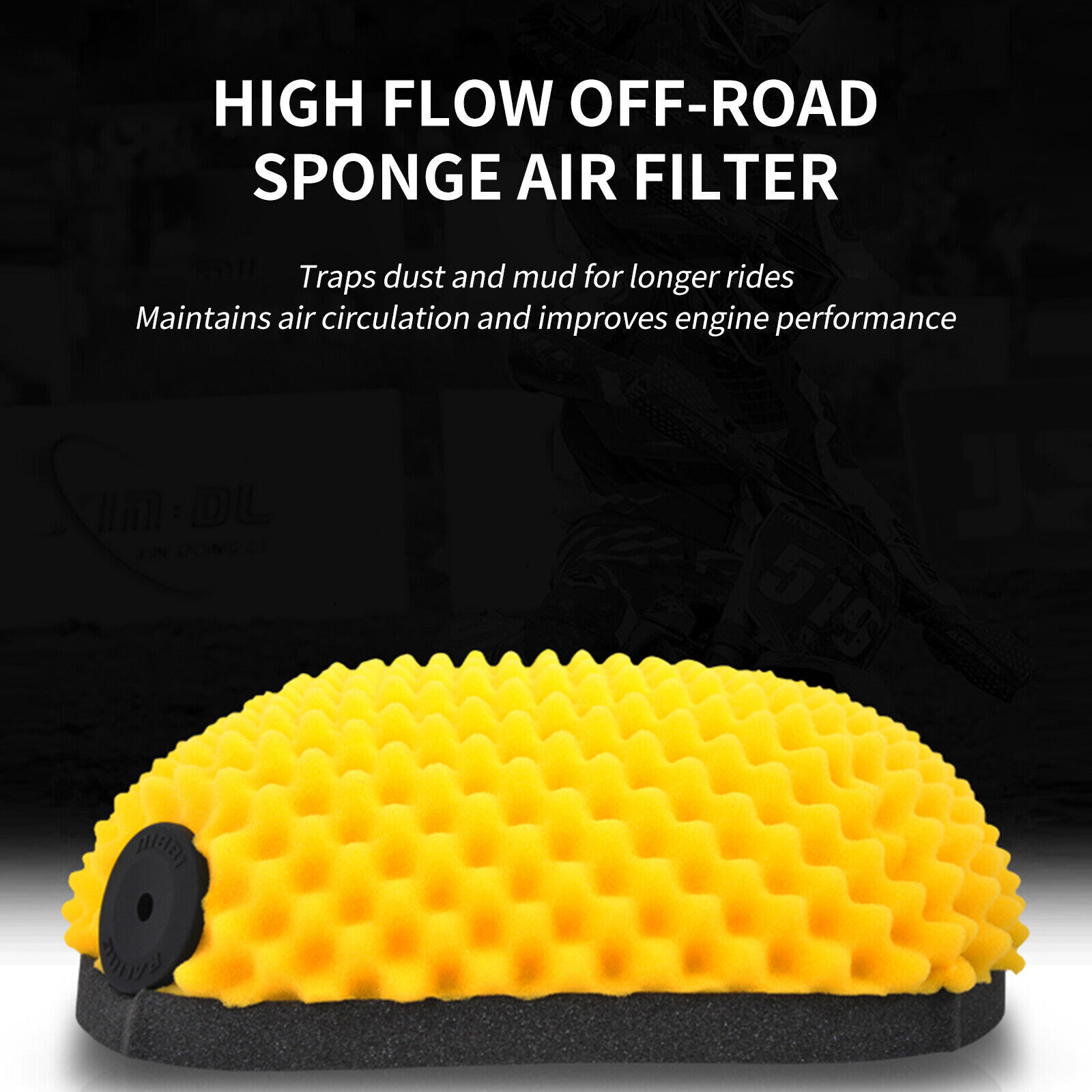 NIBBI Racing M-Pleat Pro Air Filter For Honda CRF250R 250X CRF450R 450X 250 450