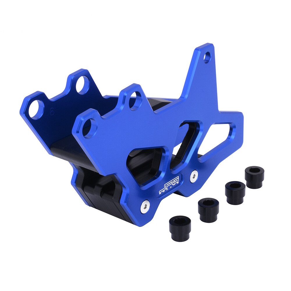 CNC Chain Guard Guide Protector For YZ125 YZ250 1997-2007 YZ250F 2001-2006 Blue