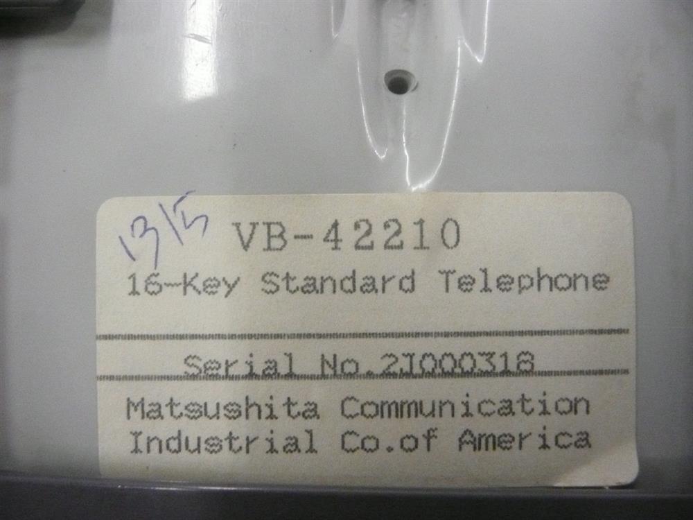 Panasonic VB-42210-G Phone