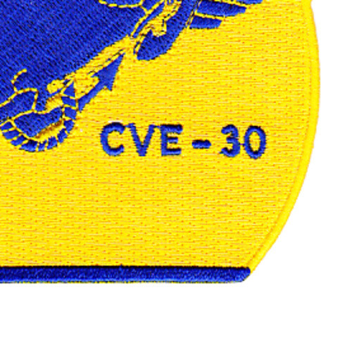 USS Charger CVE-30 Carrier Escort Ship Patch
