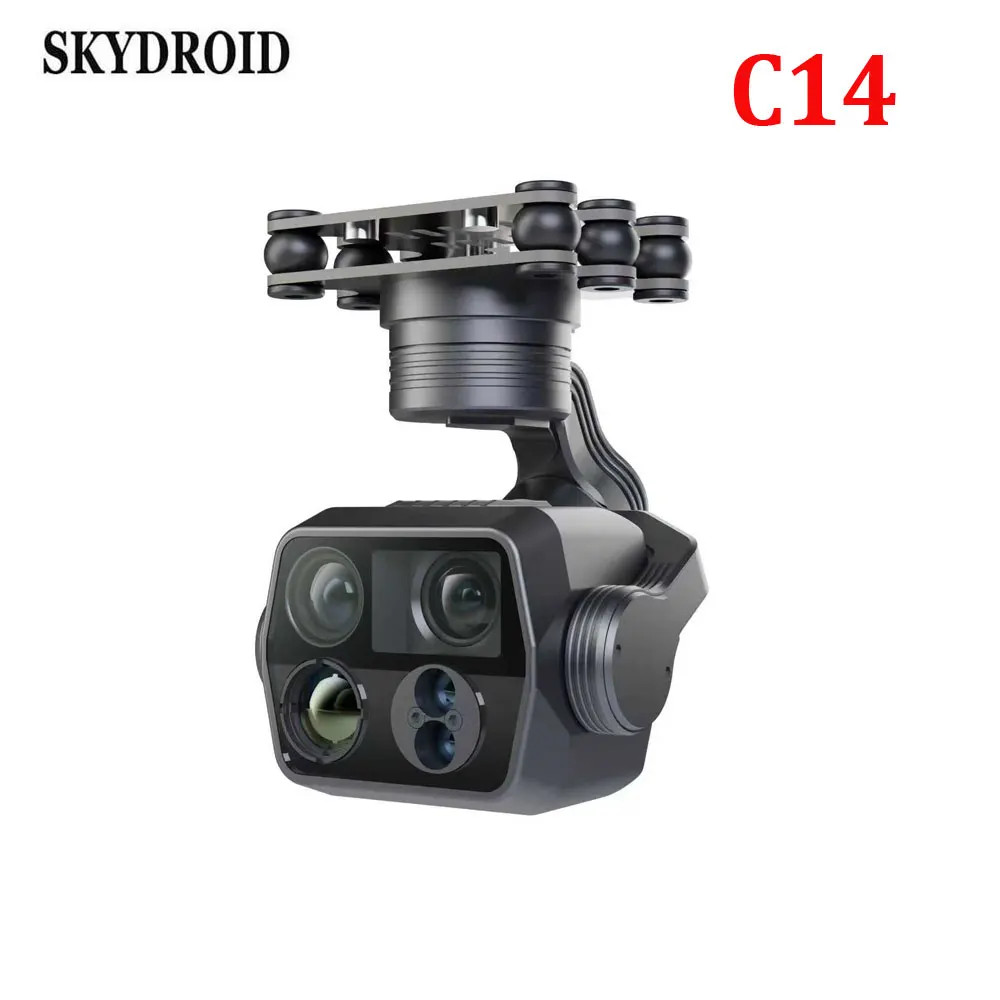Skydroid C14 3-Axis Multi-Function 5MP Four-Light Camera Gimbal 2K HD Camera New