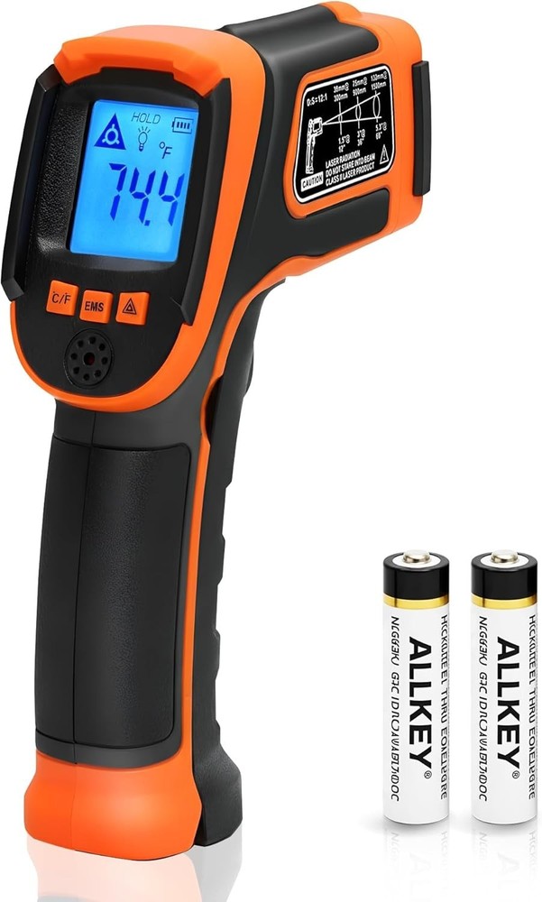 Infrared Temperature Gun - Handheld Surface Infrared Thermometer for Griddle,...