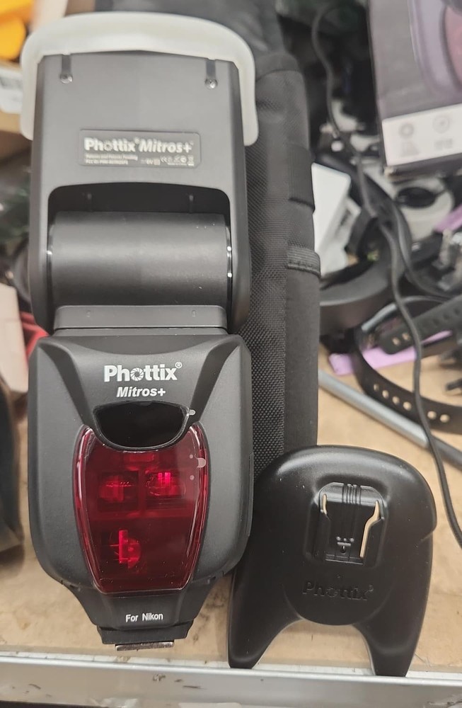 Phottix Mitros + TTL Receiver Shoe Mount Flash for Nikon Open box