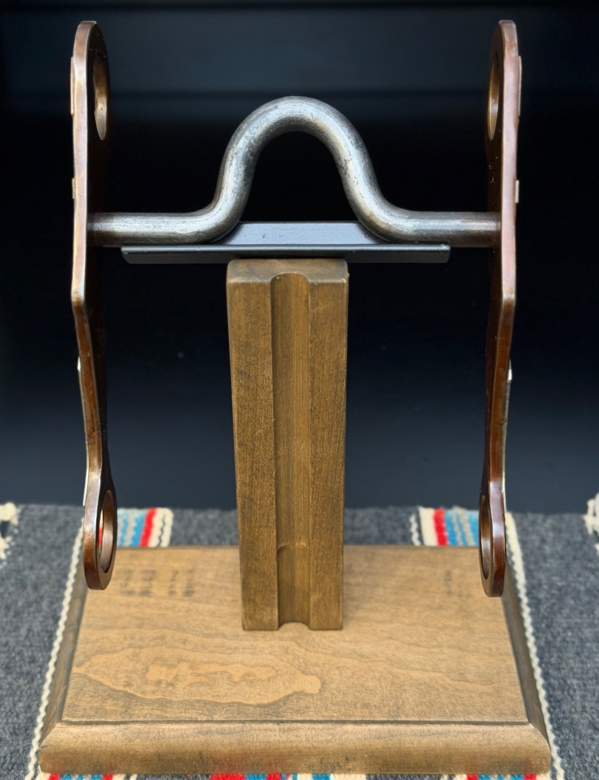 NICE Gary CROTWELL Silver/Brass/Copper Gal-Leg Curb Bit