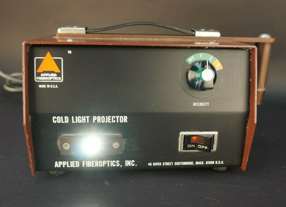 Microscope Fiber Optical Illuminator Cold Light Source Applied Fiberoptics