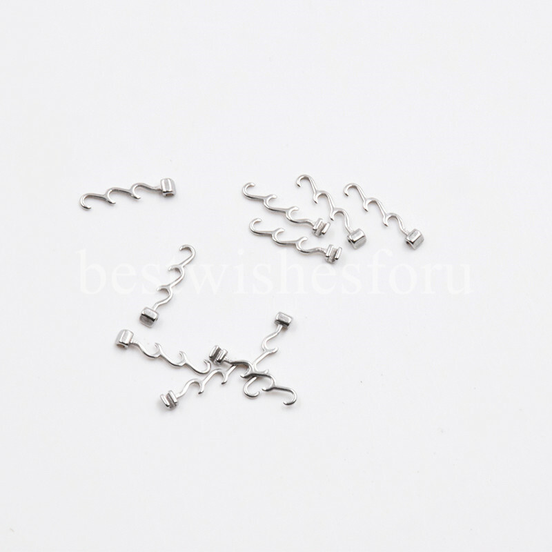 Dental Orthodontic Sliding Hooks Crimpable Left/Right Archwire Multi-Function