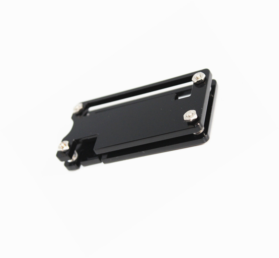 Black Raspberry Pi Acrylic Zero Case Shell Acrylic Case Protection Black Box CA