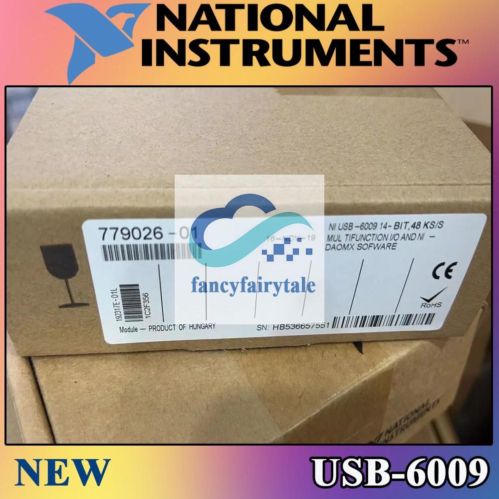 new National Instruments USB-6009 Data Acquisition Card, NI DAQ, Multifunction