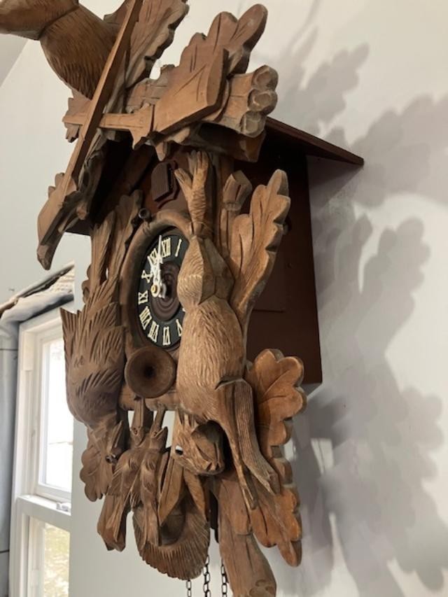 Large German Black forest cuckoo clock