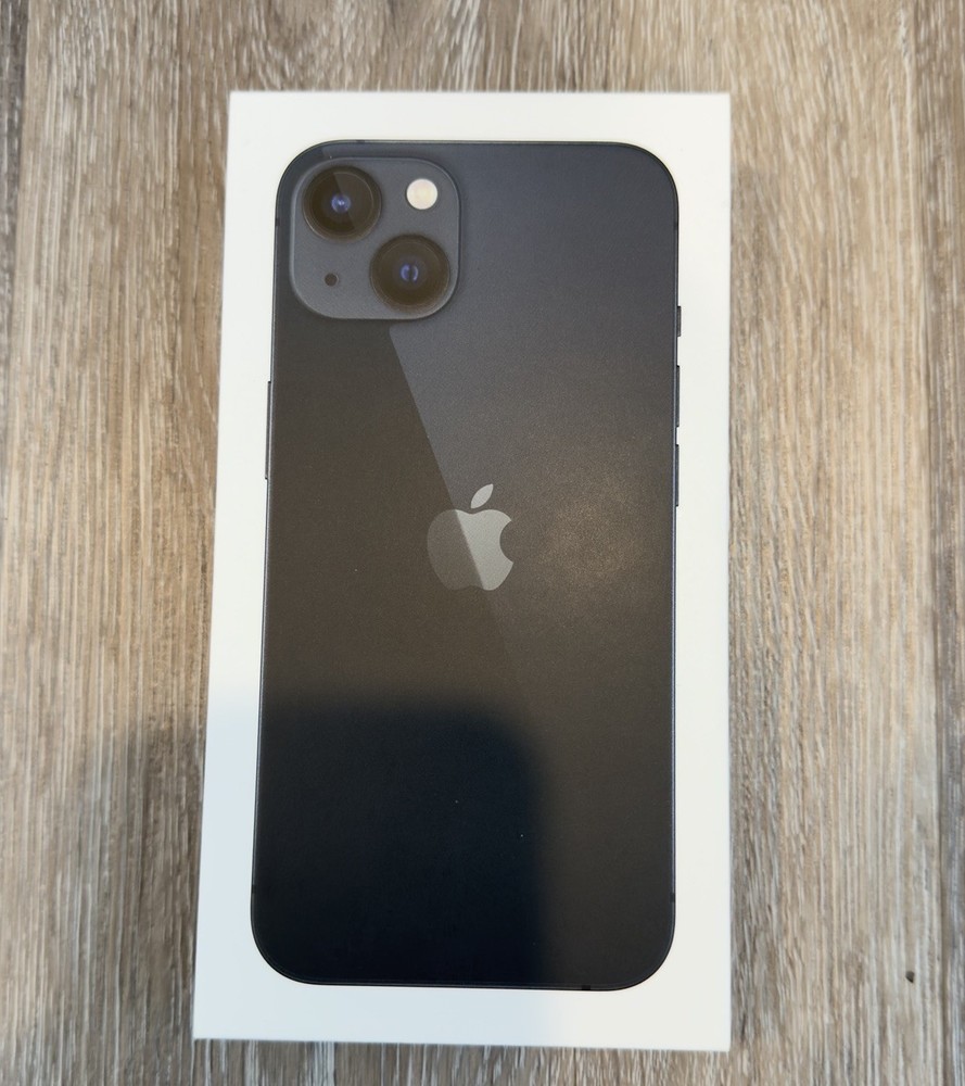 Box Only Apple iPhone 13 Midnight 128GB Empty Box