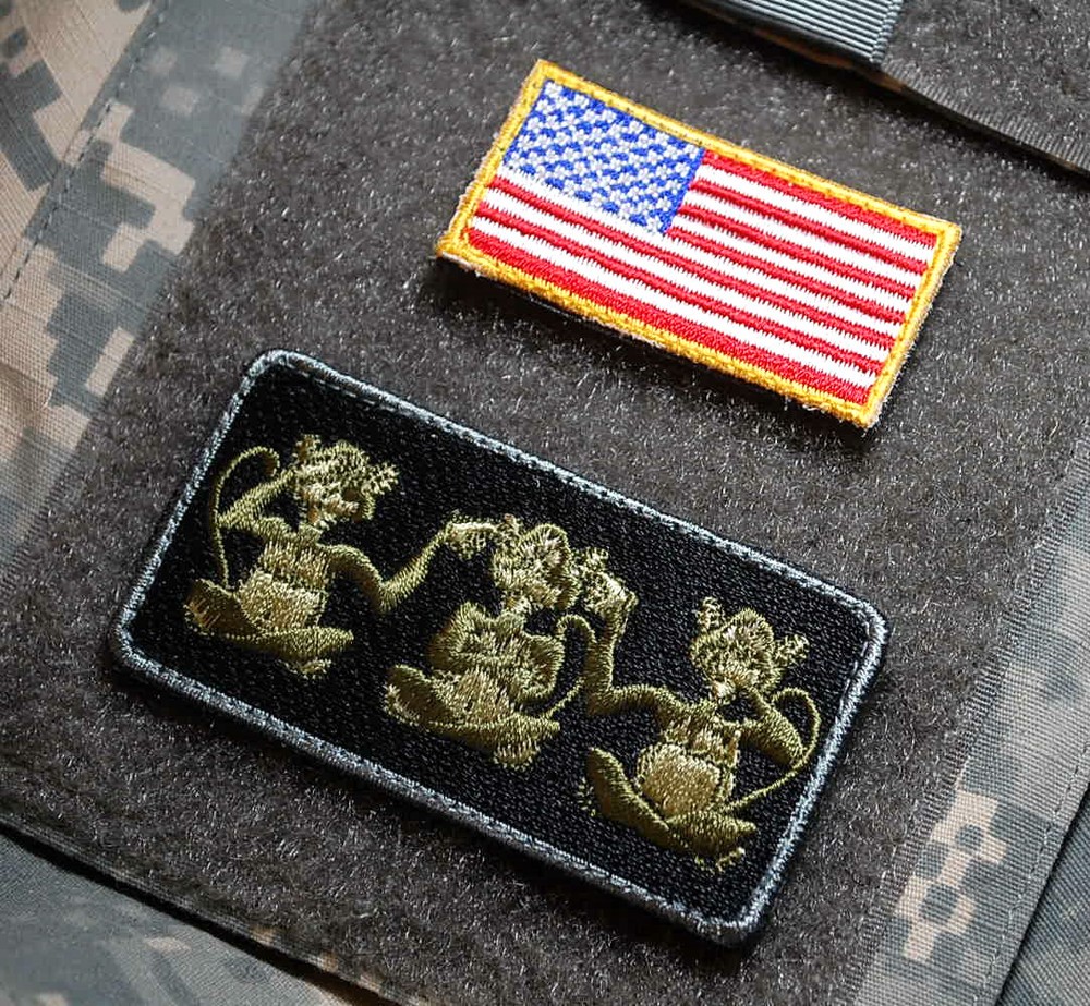 USMC ANGLICO JTAC FORWARD COMBAT CONTROL CCT vêlkrö  2-PC: THREE WISE MONKEYS