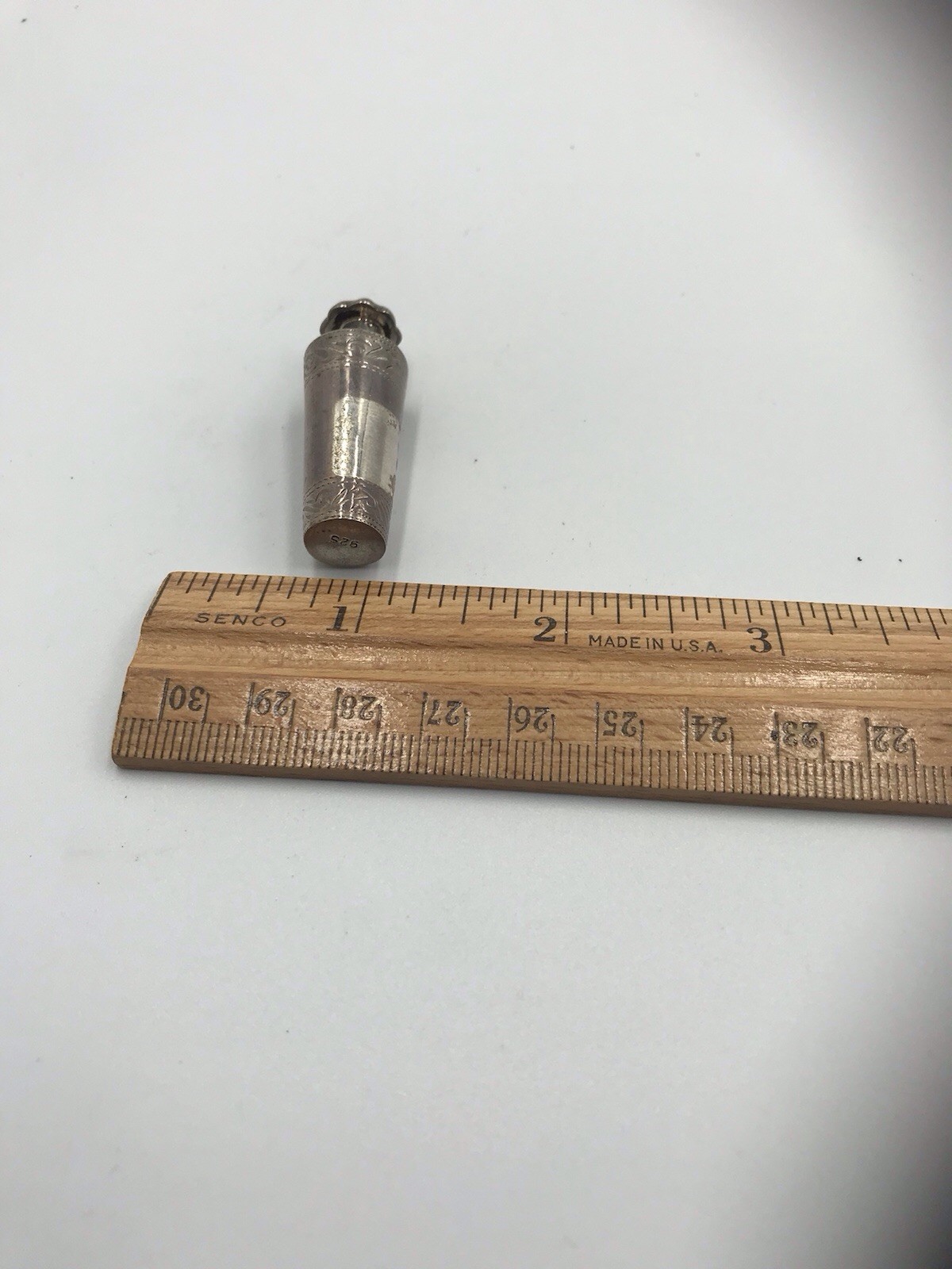 Vintage Sterling Perfume Flask Lot Sm