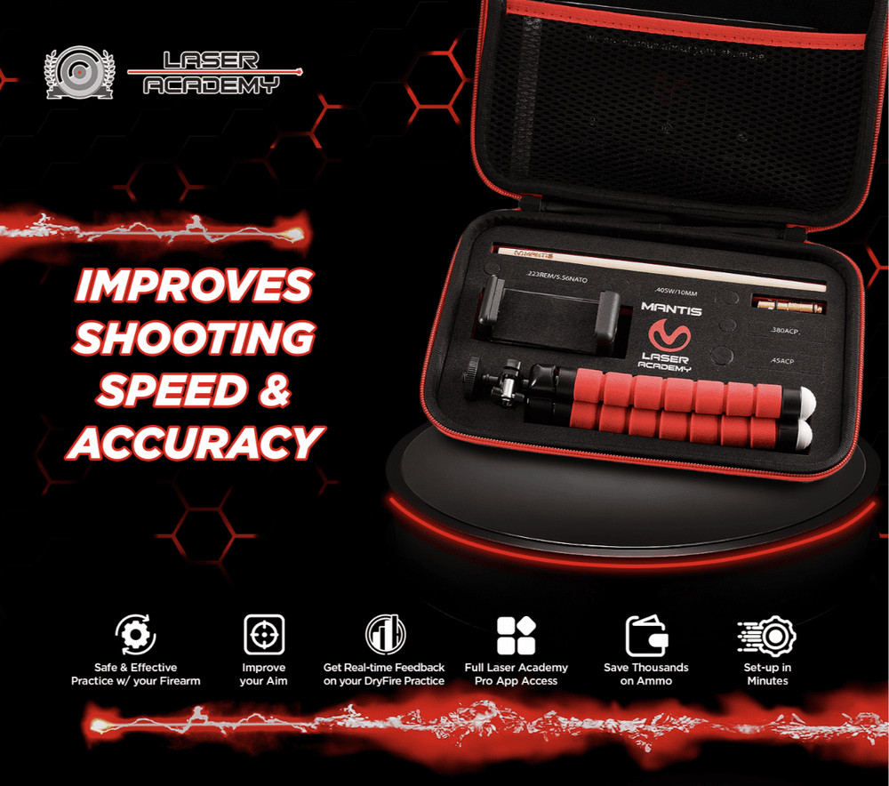 Mantis Laser Academy Training 9mm Kit - Portable Dry Fire Laser Training System