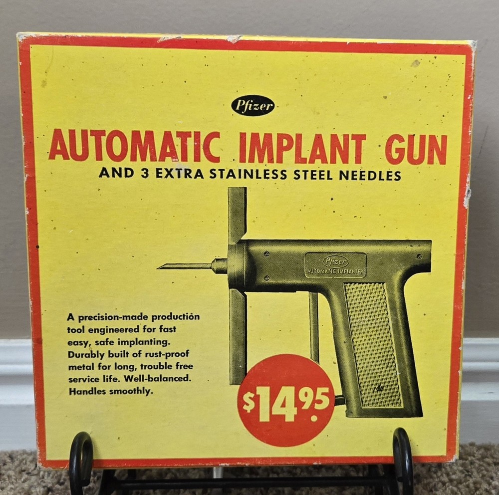 VINTAGE PFIZER AUTOMATIC IMPLANT GUN