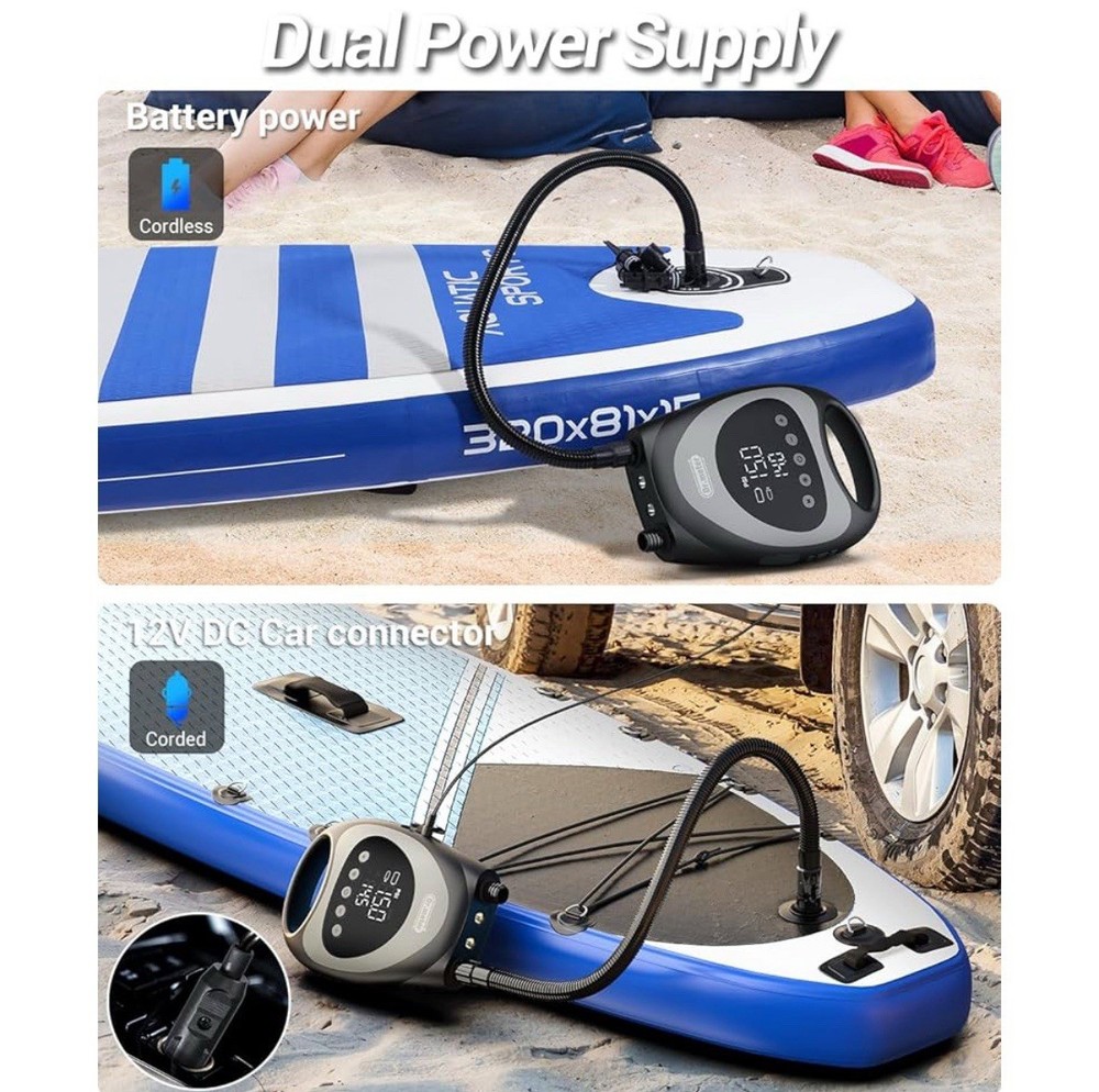 Dr Meter Paddle Board Pump Rechargeable Model NW03