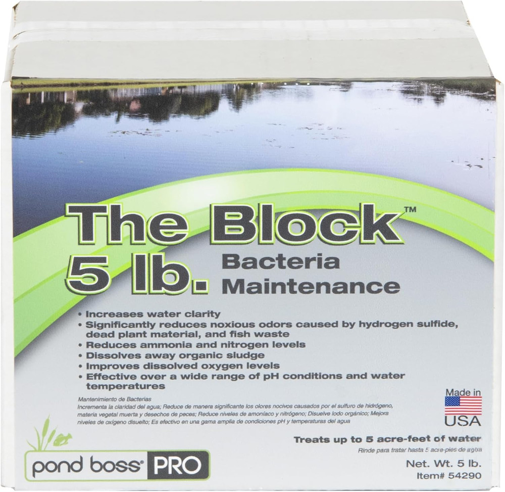 Pond BOSS CBBPR5 Pro Block Bacteria, 5-Pound