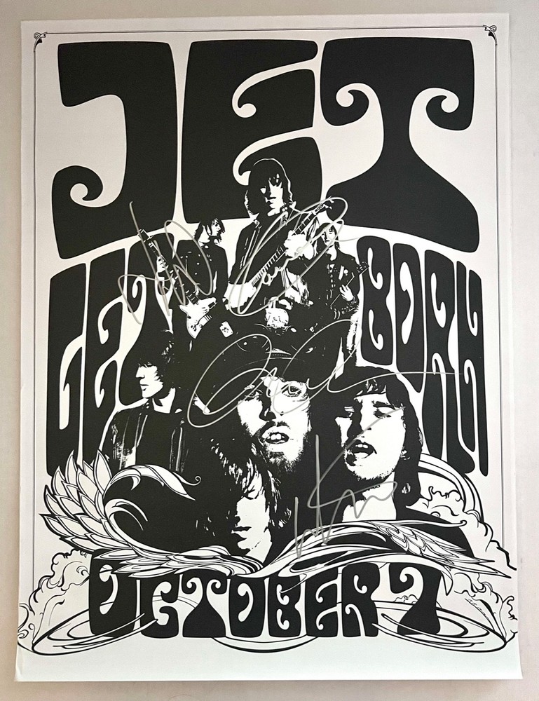 Jet: Get Born Double-sided Poster - Signed - 18'X24" - New