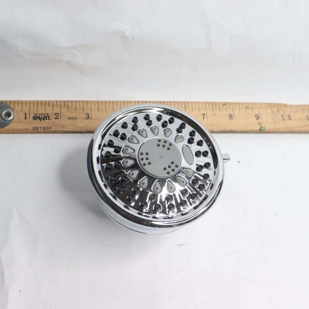 Elements Shower Head Fixed Mount 5 Settings Chrome 1.8 Gpm