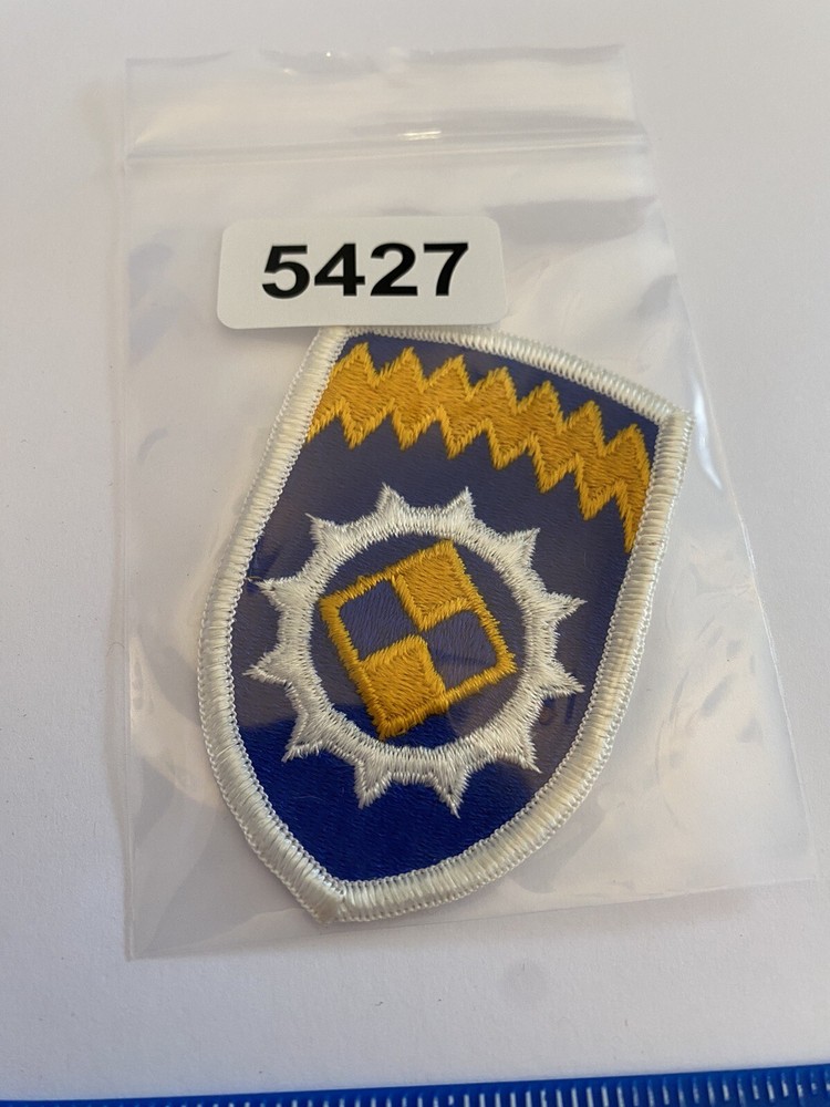 US Army Alaska Support Command Patch Full Color Patch INV5427