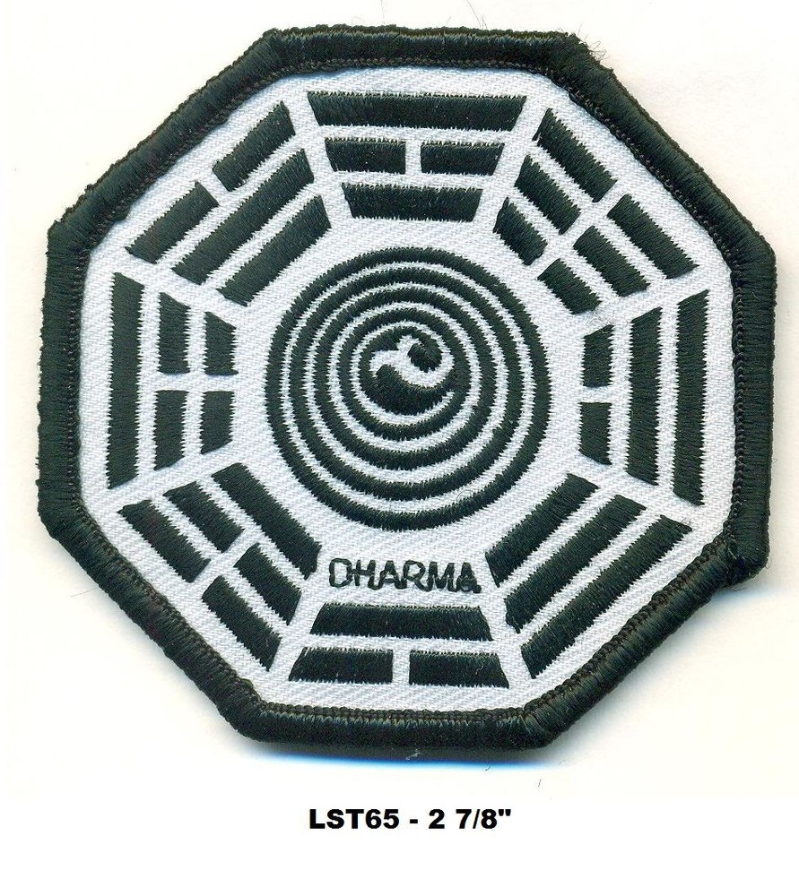 MINI LOST TV SHOW  PATCH - ORCHID- LST65
