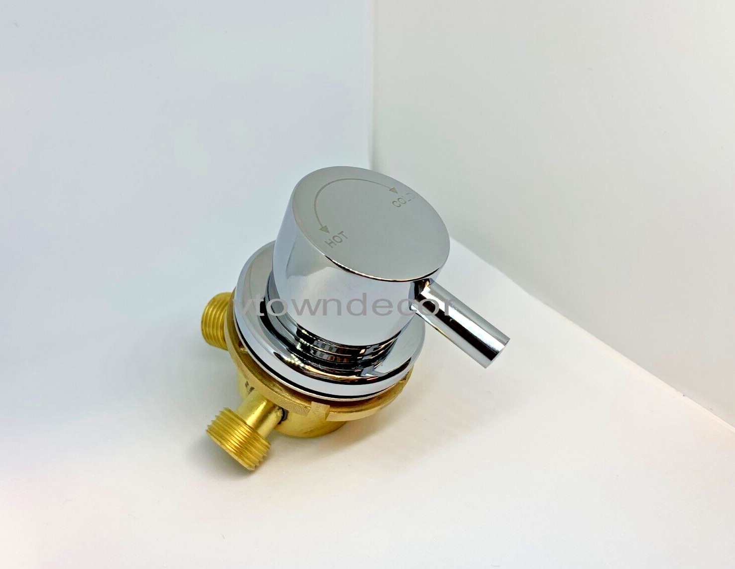 Pedicure Mixer Faucet 3 Way Hot And Cold Water Valve Universal VTD