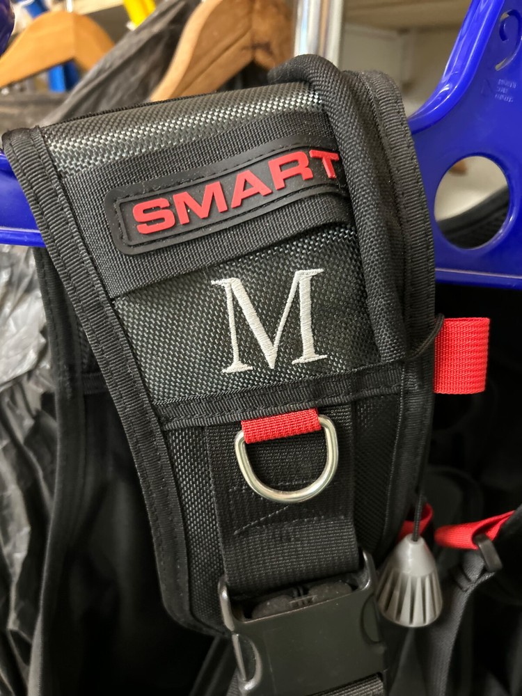 Seac Smart BCD, Size Medium, Drop Weight Pockets Black