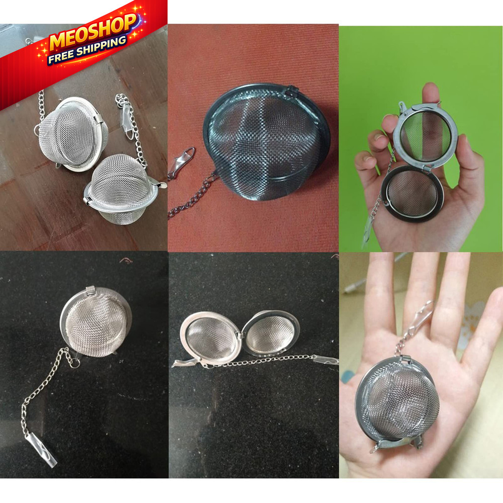 3PCS Premium Tea Infusers, Loose Leaf Tea, Upgraded 2.2 IN, Silver