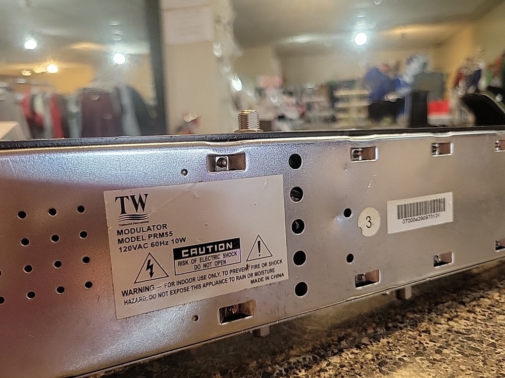 Rw PrM55 Audio / Video Modulator Channel 3