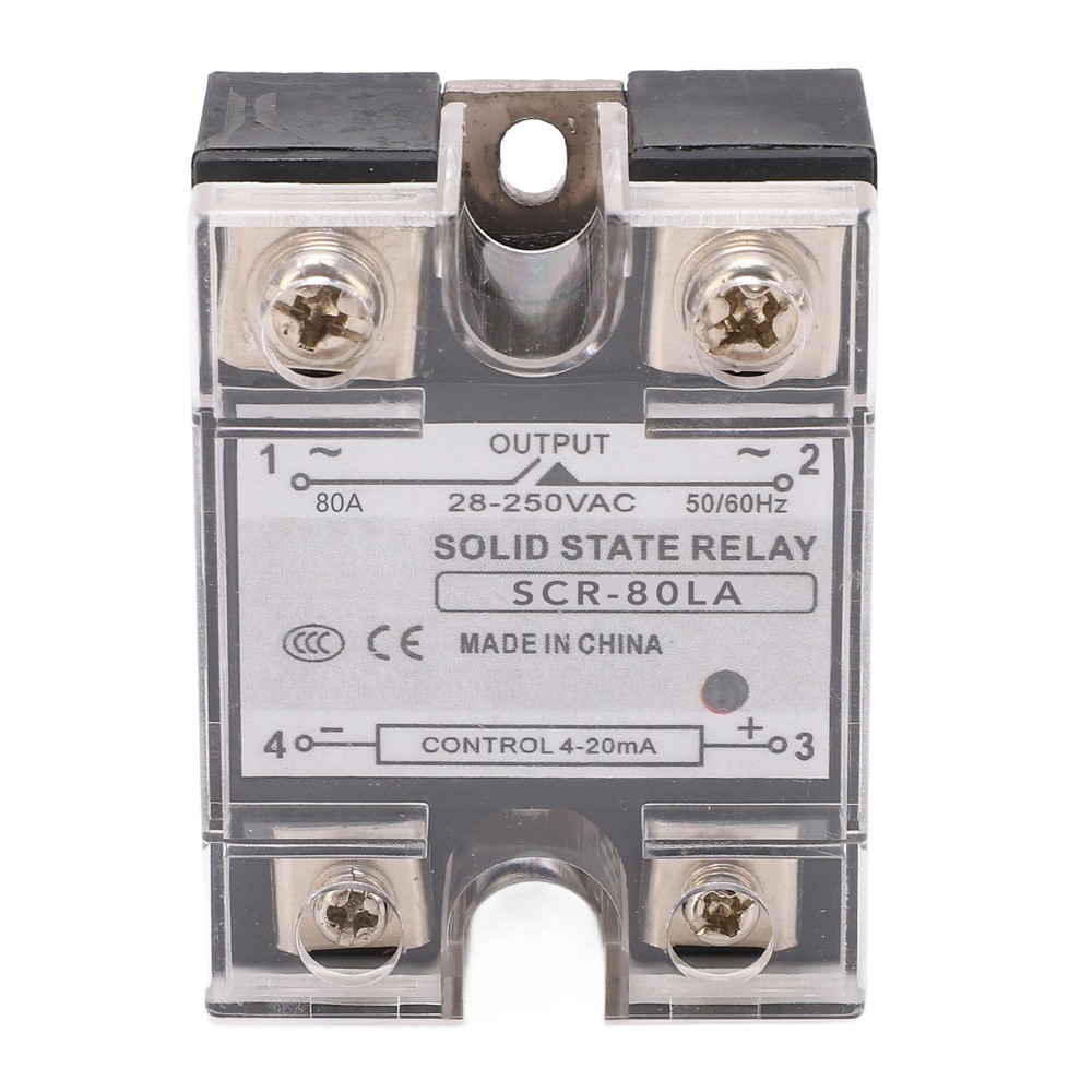 High Performance 80A Solid State Relay Module For Industrial Use Trending