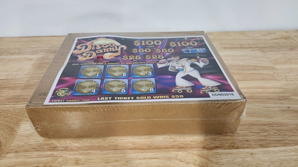 sealed Disco Danny pull tickets-700 ct.