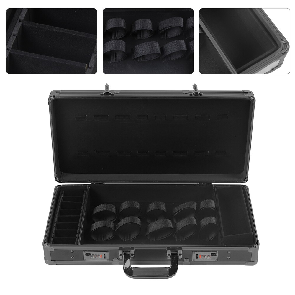 Barber Stylist Suitcase Carrying Case Box For Clippers Trimmers Scissors Combs