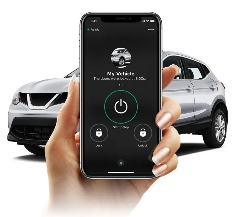 Compustar CSX4900-S 4-Button 2-Way, 3000' Remote Start System w/Drone X1LTE