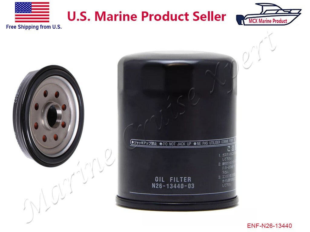 Yamaha Outboard Oil Filter 200-350HP N26-13440-00 N26-13440-02 N26-13440-03