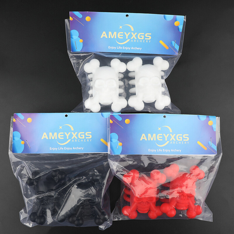 1 Set Skull Stabilizer Compound Bow Limbs Archery Silencer Limbsaver Dampener