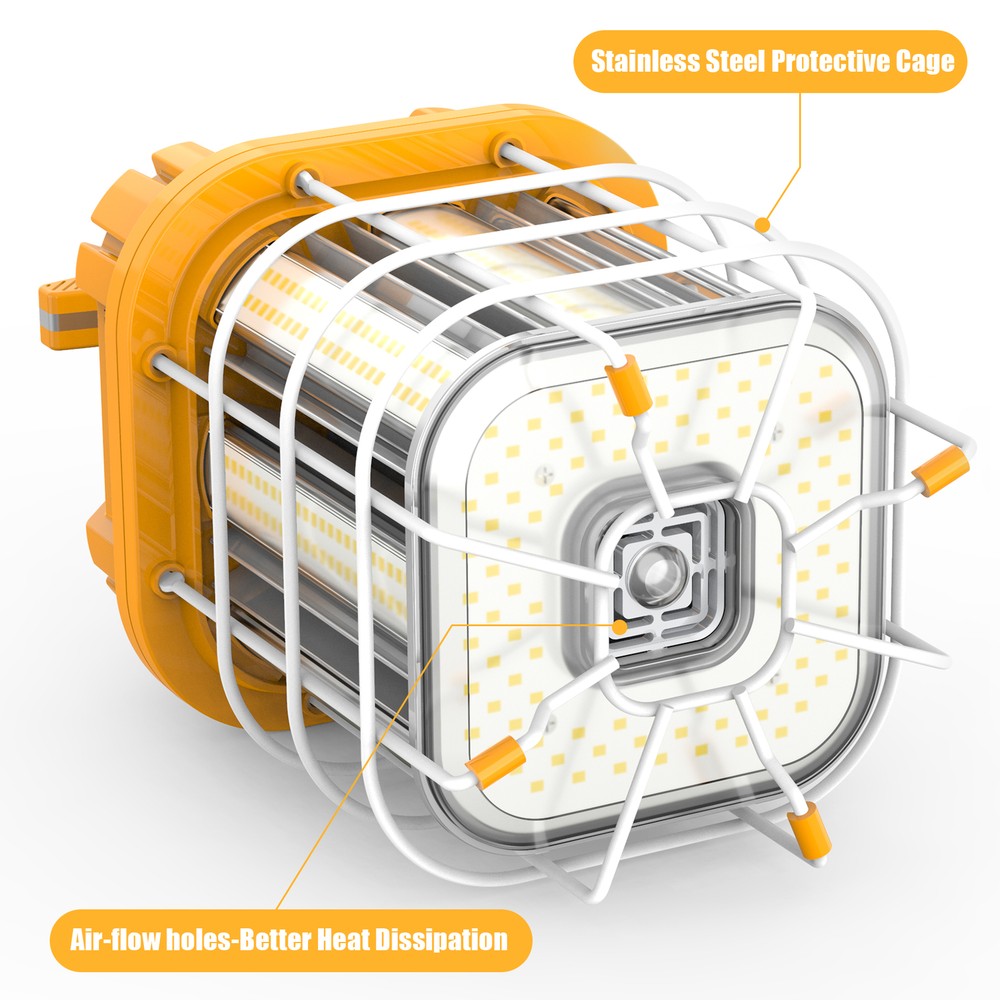 (Linkable) 80 Watt LED Temporary Work Light Linkable High Bay Construction Light