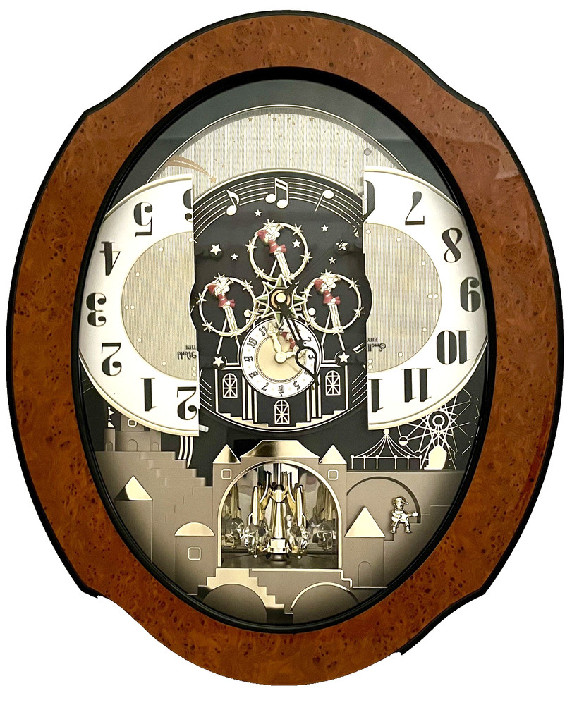EUC Small World Rhythm DWS Timecracker Sound Magic Motion Musical Clock 4MH752