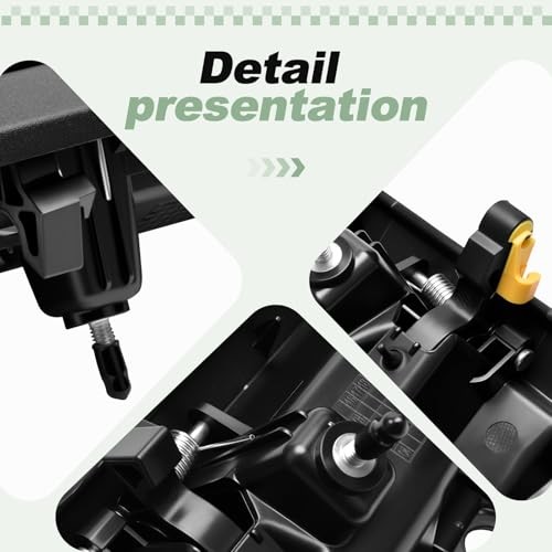 Tailgate Handle Kit with Backup Camera Hole Compatible with 2015-2017 F150