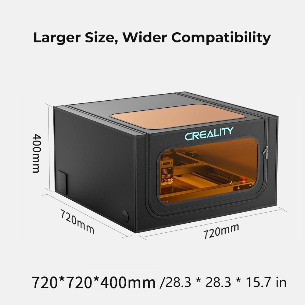 Compact and Foldable - Easy Storage Laser Engraver Enclosure