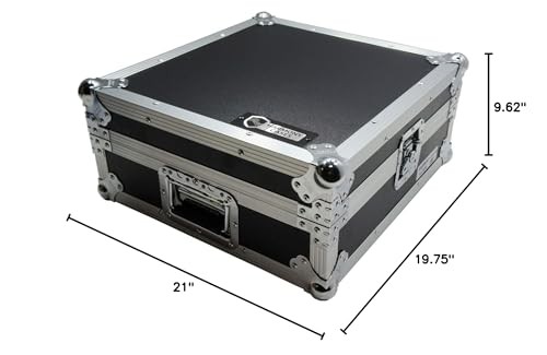 Harmony Audio Cases HCDJM2000 Flight Road Mixer Case Compatible with...